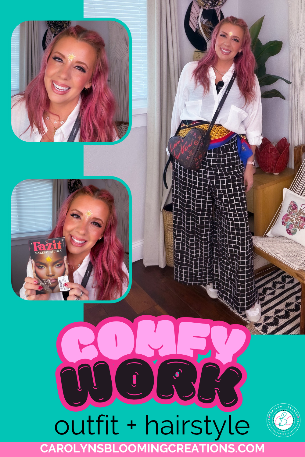 Cute Date Night & Work Hairstyles with a Flat Claw Clip