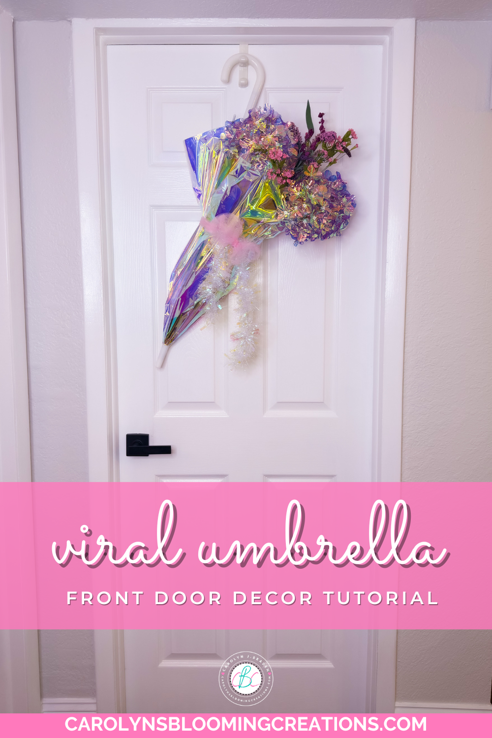 Viral home decor umbrella door hanger