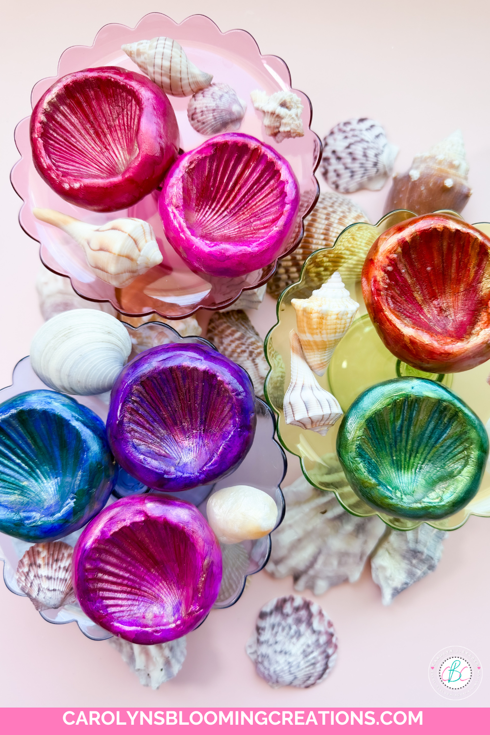 Air Dry Clay Seashell Bowls DIY (Beautiful Handmade Gift Idea)