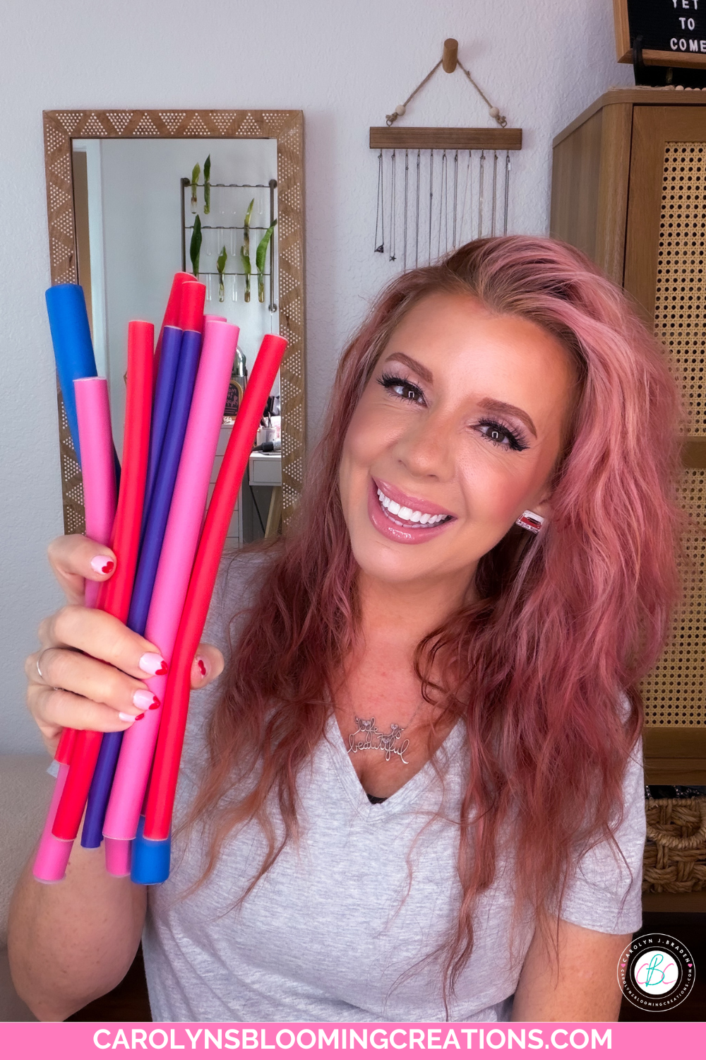 heatless spiral curls tutorial