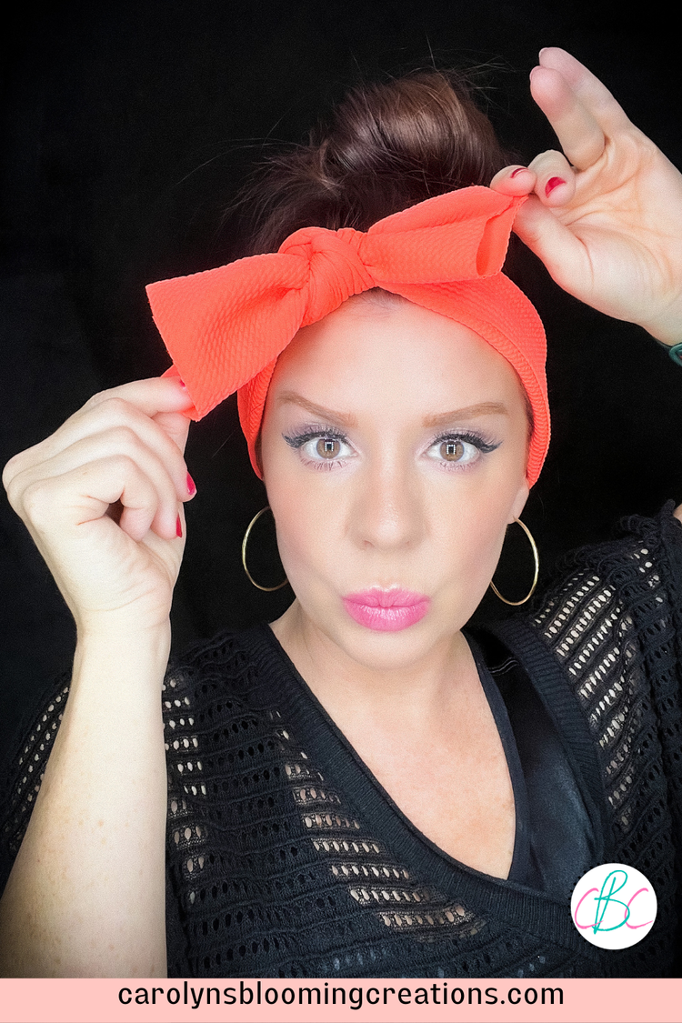 How to Make a No Sew Headwrap — DIY Home Improvements Carolyn's