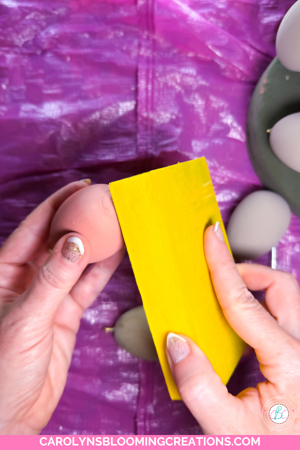 rustic easter decorations