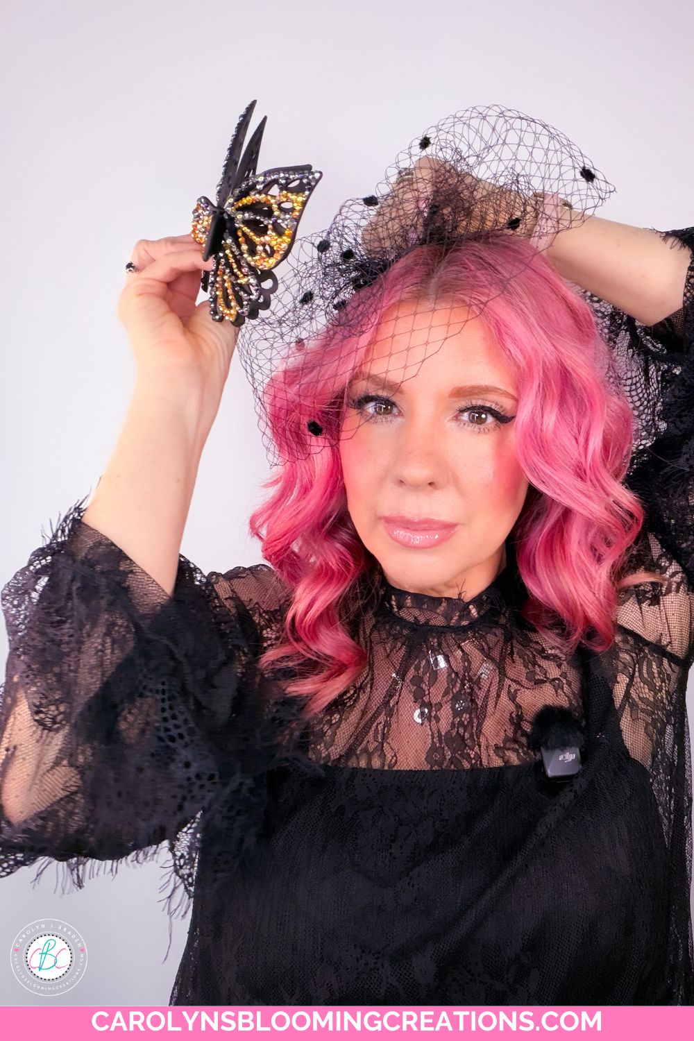 Bedazzled Fall & Winter Hair Accessory DIY
