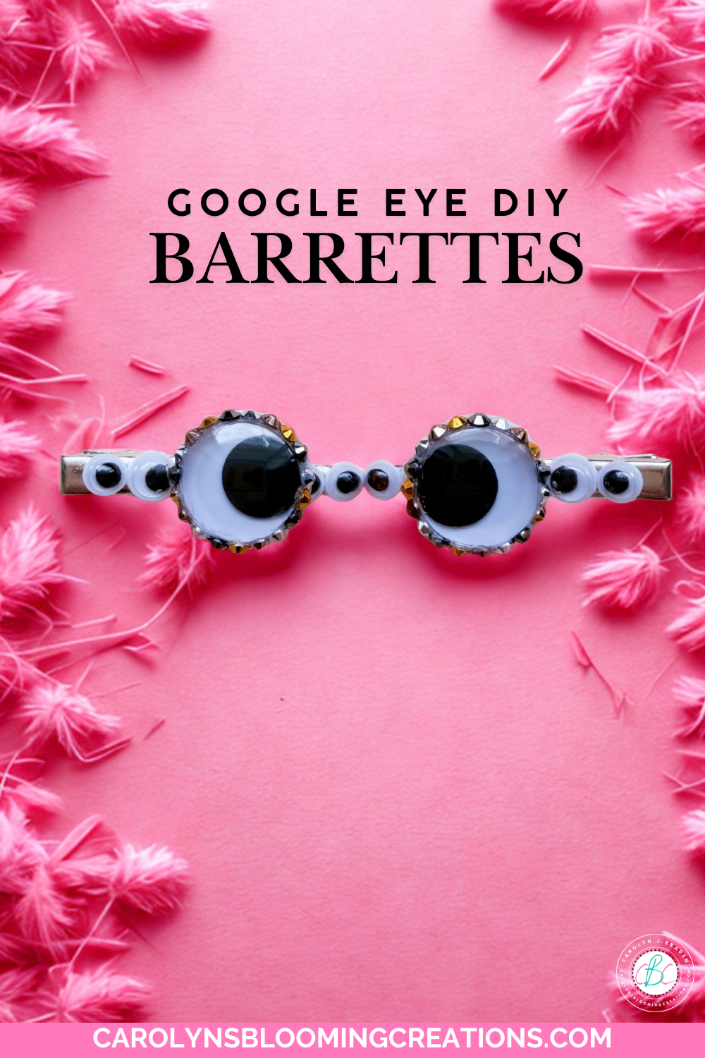 How to Make Halloween Hair Barrettes