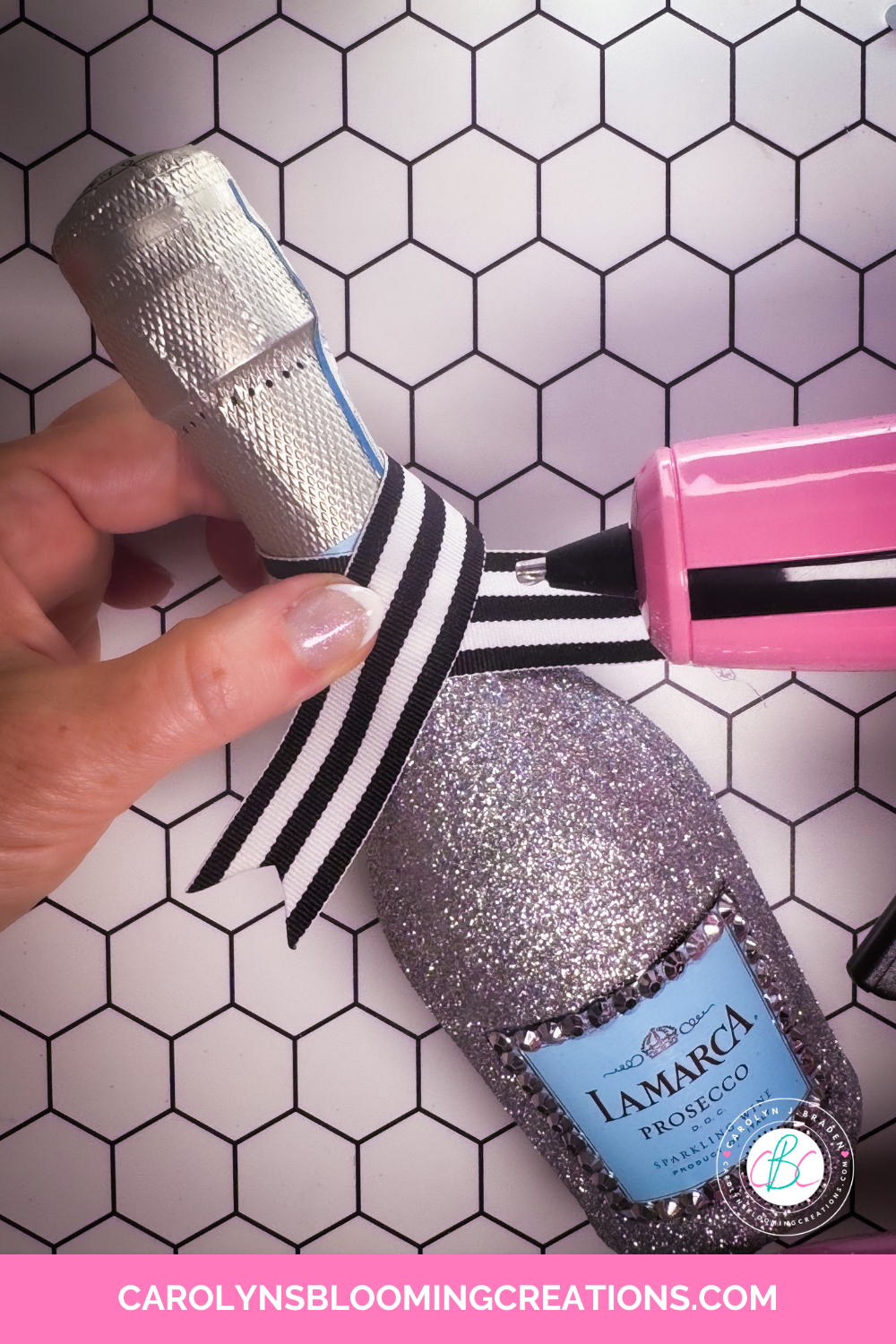 Champagne gift idea diy