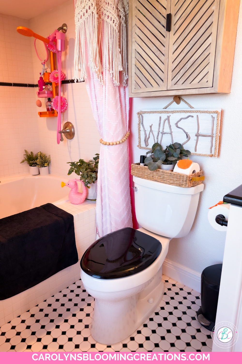 DIY Toilet Paper Pumpkin Craft for Cute Fall Bathroom Decor