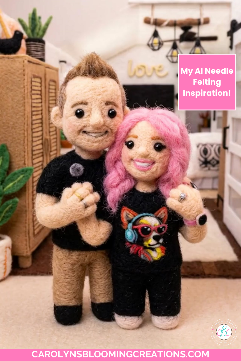 AI Needle Felting Inspo Needle Felting for Beginners: Everything I Learned From My First Project