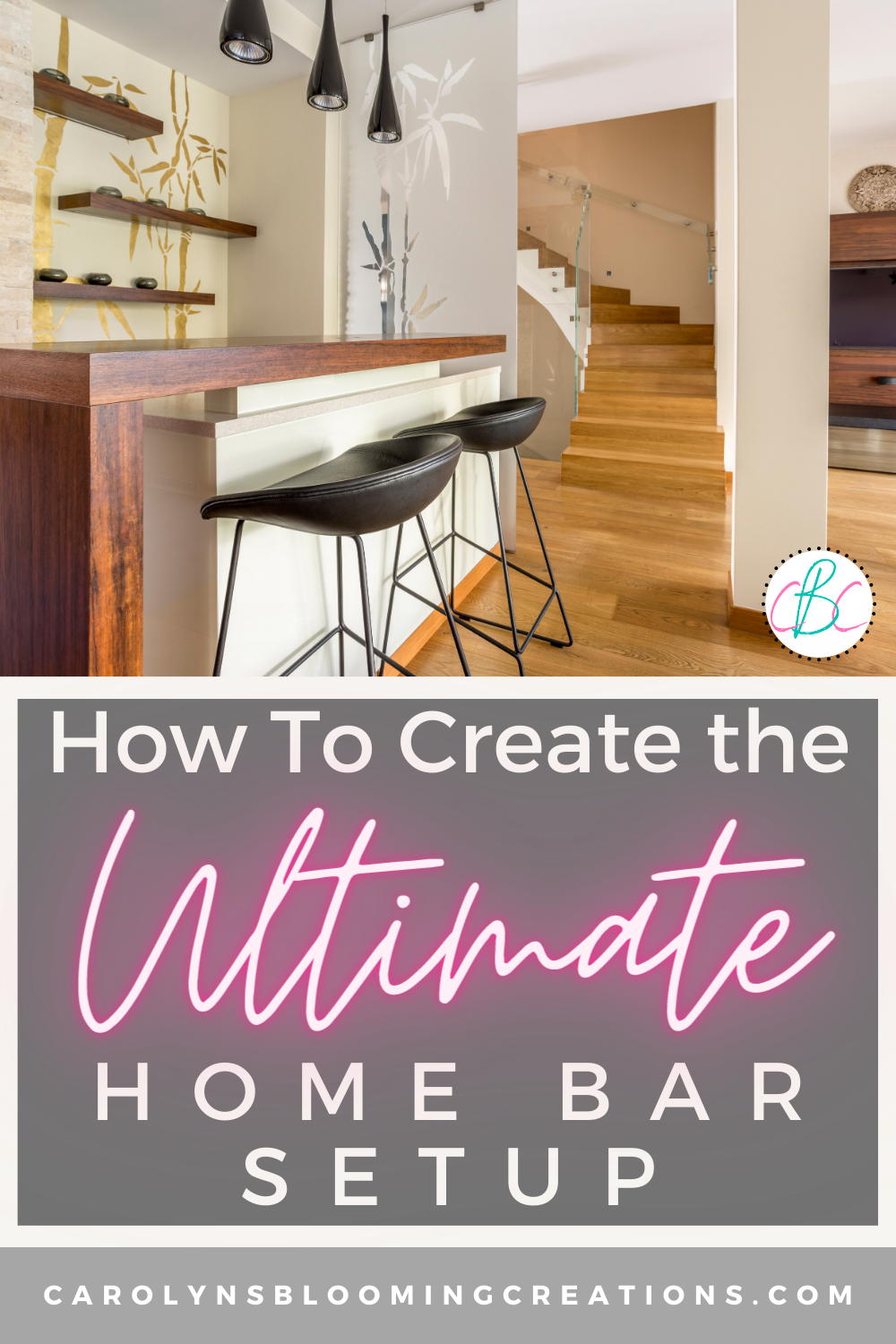 😎How To Build A Bar For Your House🌟 #diy @co-know