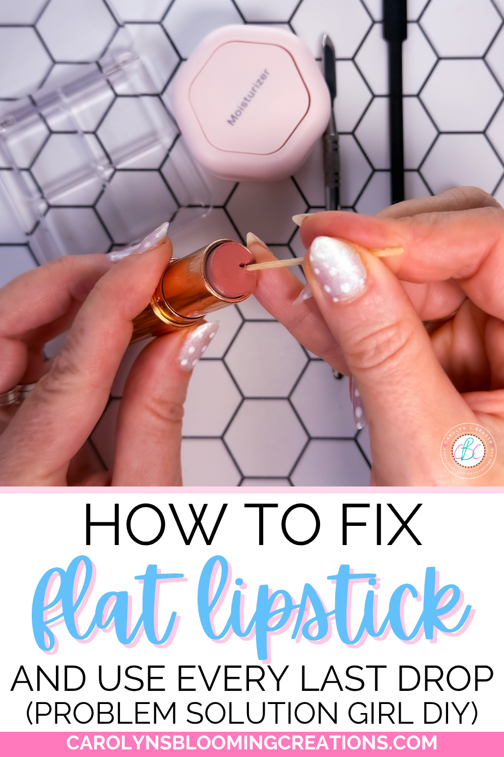 How to Fix Flat Lipstick and Use Every Last Drop (Problem Solution Girl DIY)