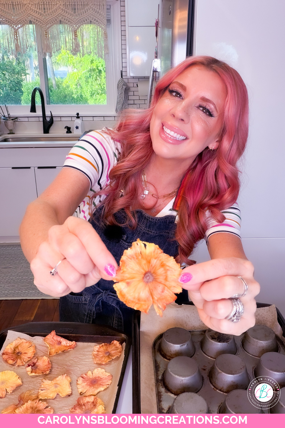 Healthy Dehydrated Pineapple Snack Recipe