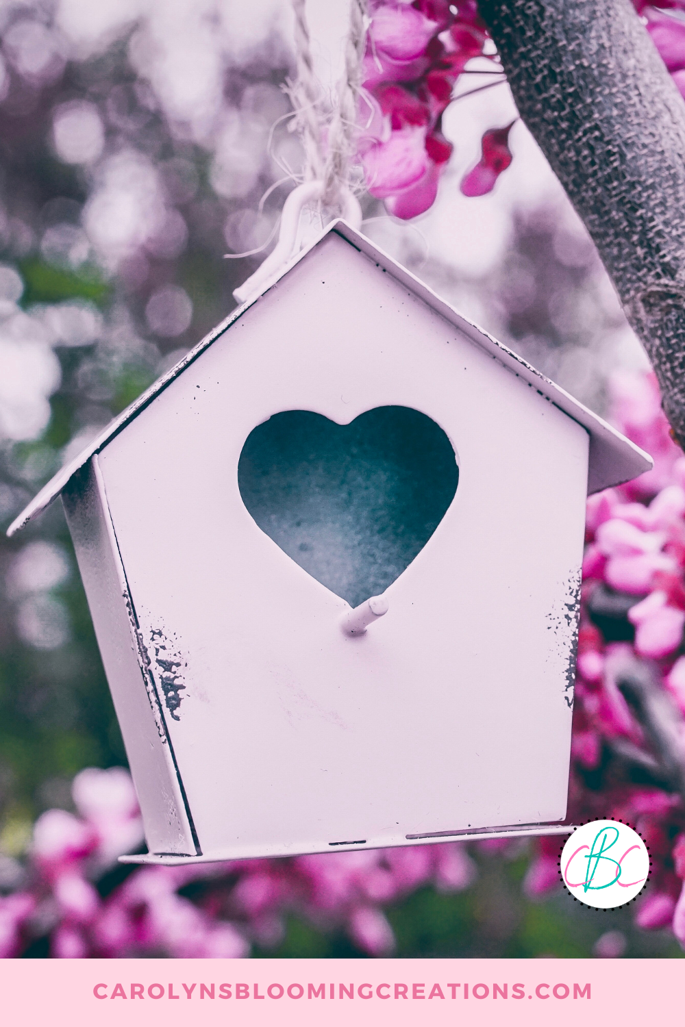 cardboard bird house