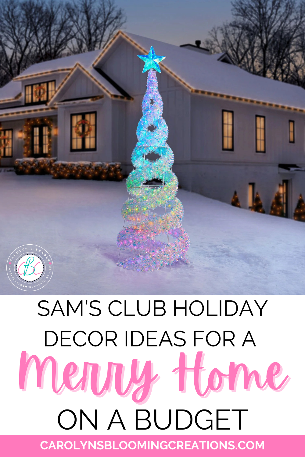 Sam's Club Holiday Decor Ideas for a Merry Home on a Budget