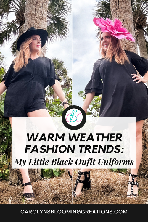 Warm Weather Fashion Trends: My Little Black Outfit Uniforms — DIY Home ...