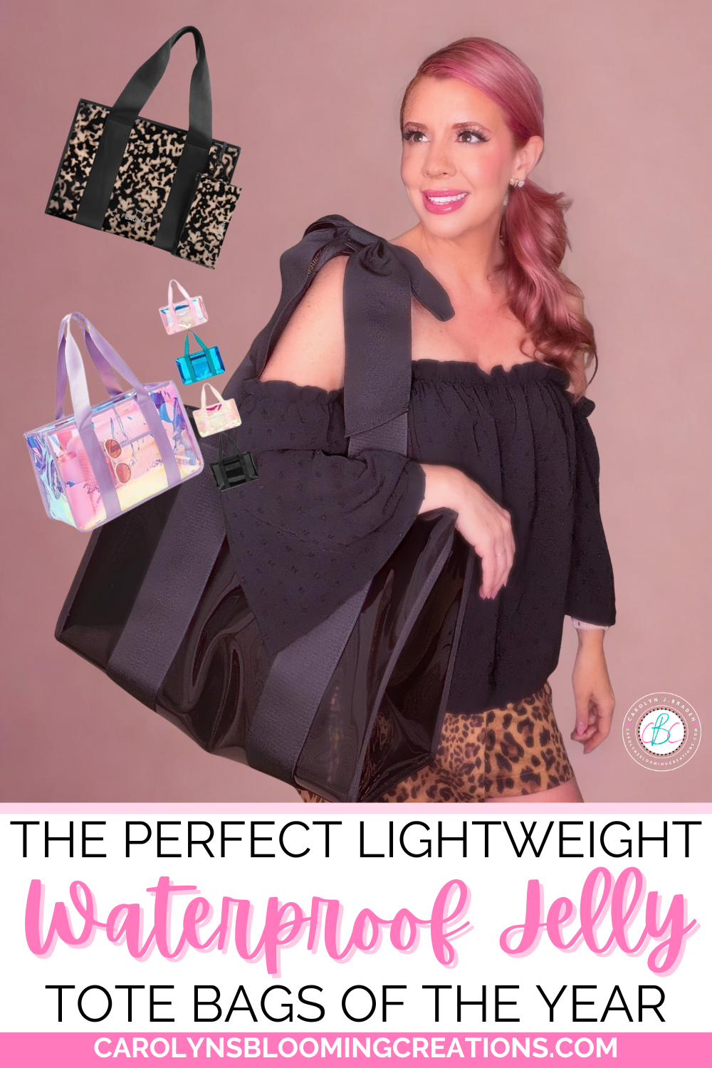 The Perfect Lightweight Waterproof Jelly Tote Bags of the Year