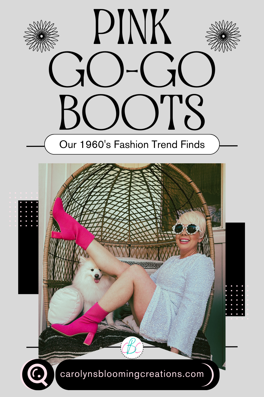 Pink GoGo Boots + Our 1960’s Fashion Trend Finds — DIY Home — free download