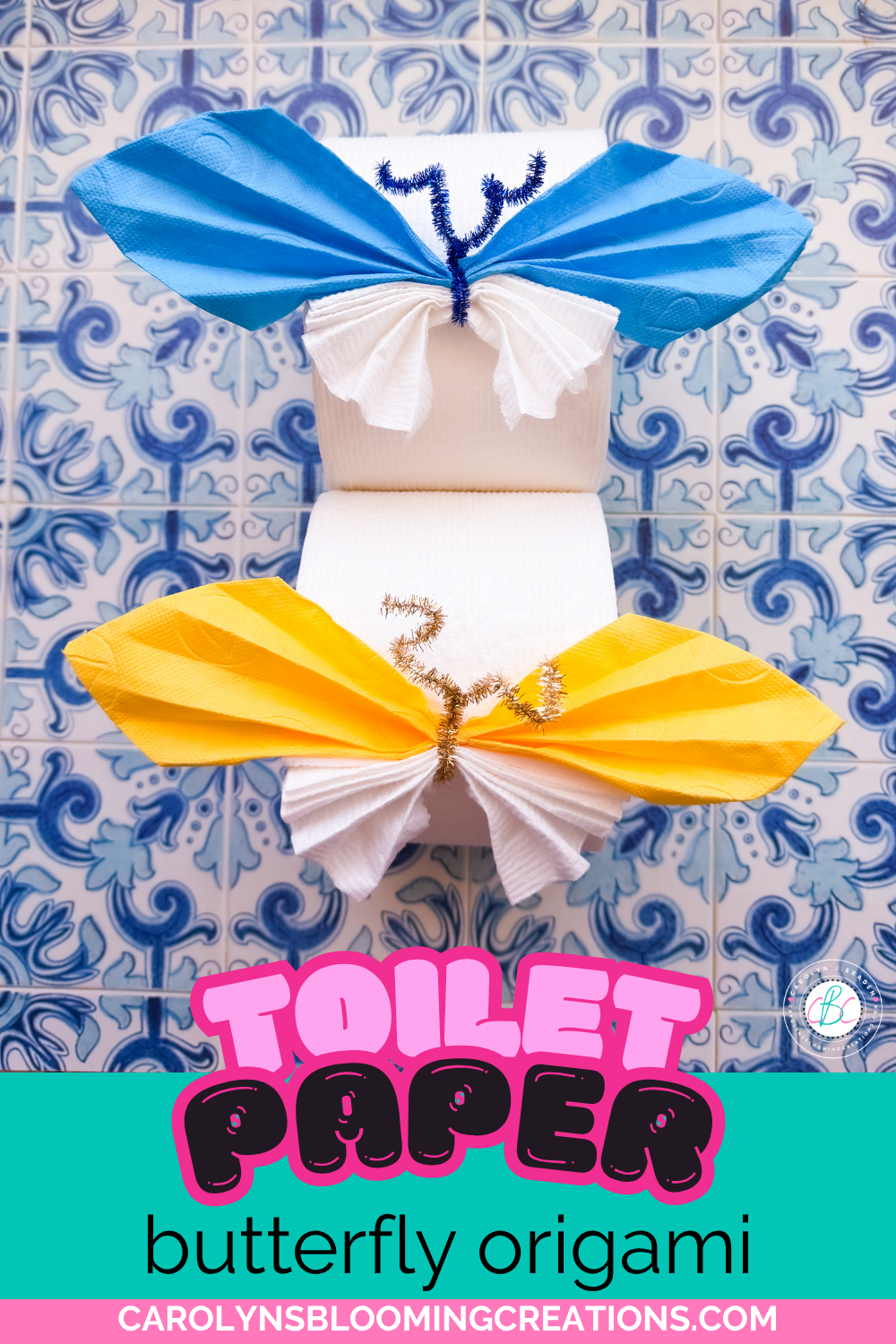 5-Minute Toilet Paper Craft: Make a Butterfly!