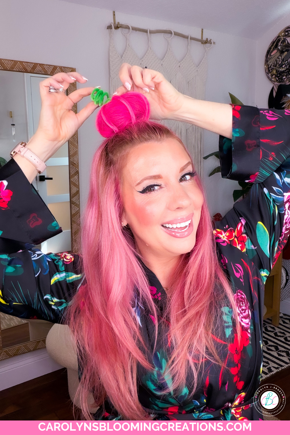 How to Make a Pumpkin Bun with a Small Hair Bun Maker