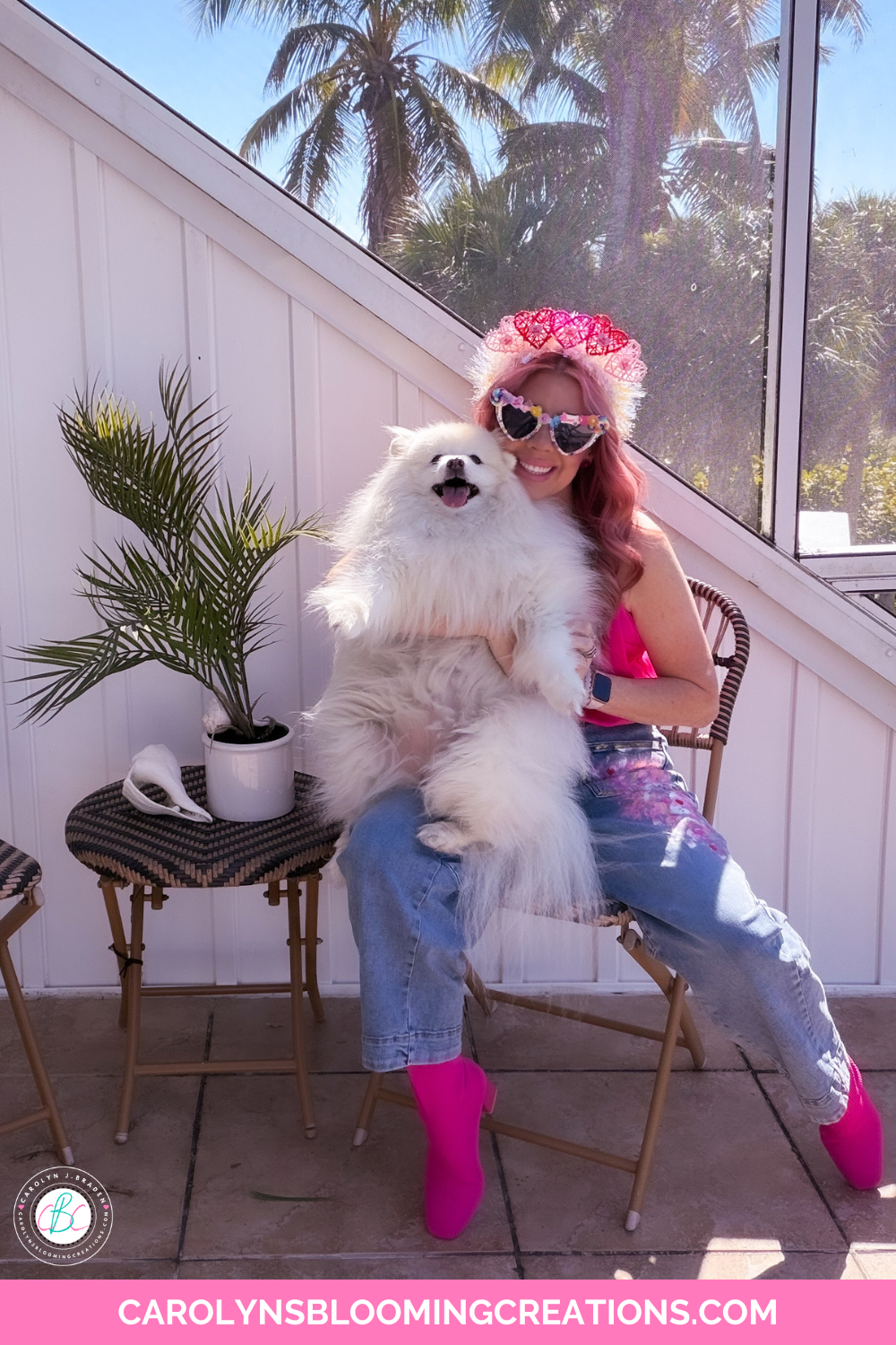 My painted jeans tutorial