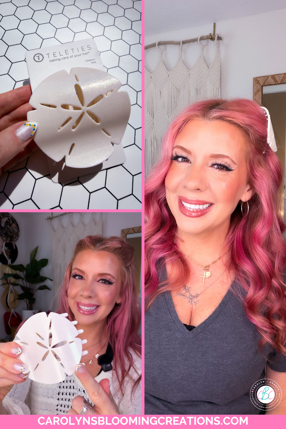 Carolyn Braden's Favorite Flat Claw Clip for Cute, Comfortable Hairstyles