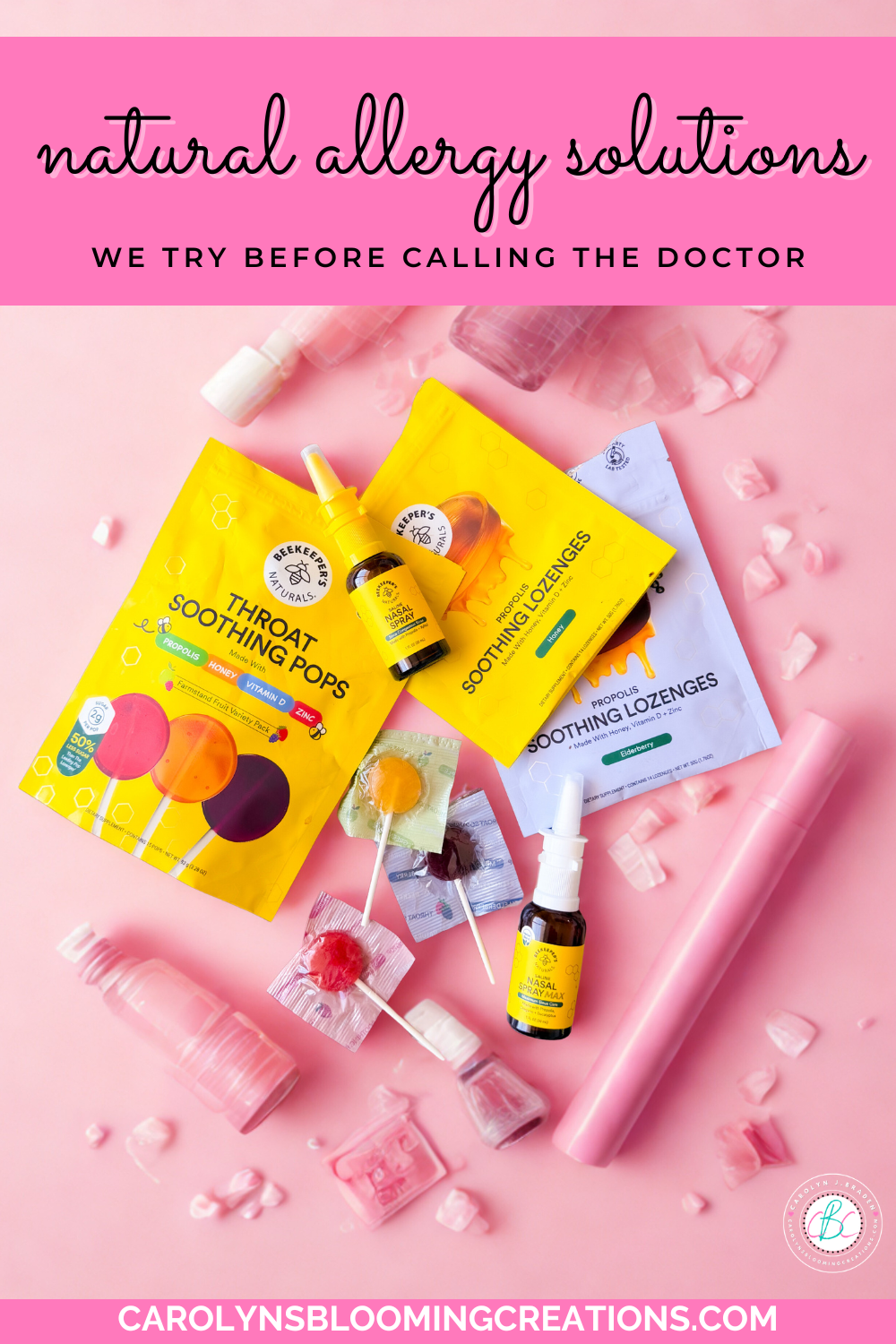 beekeeper's naturals for allergies