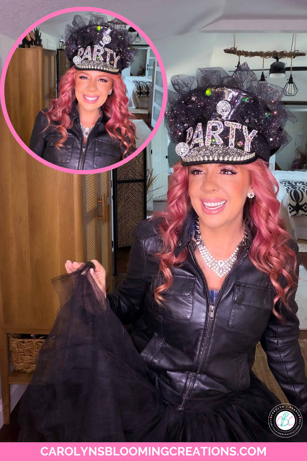 Party Police Hat by Carolyn Braden