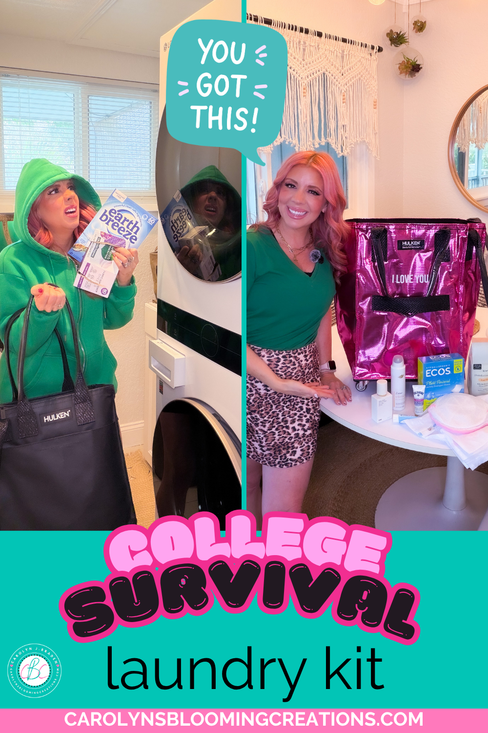The Ultimate College Laundry Kit + Printable Laundry Cheat Sheet