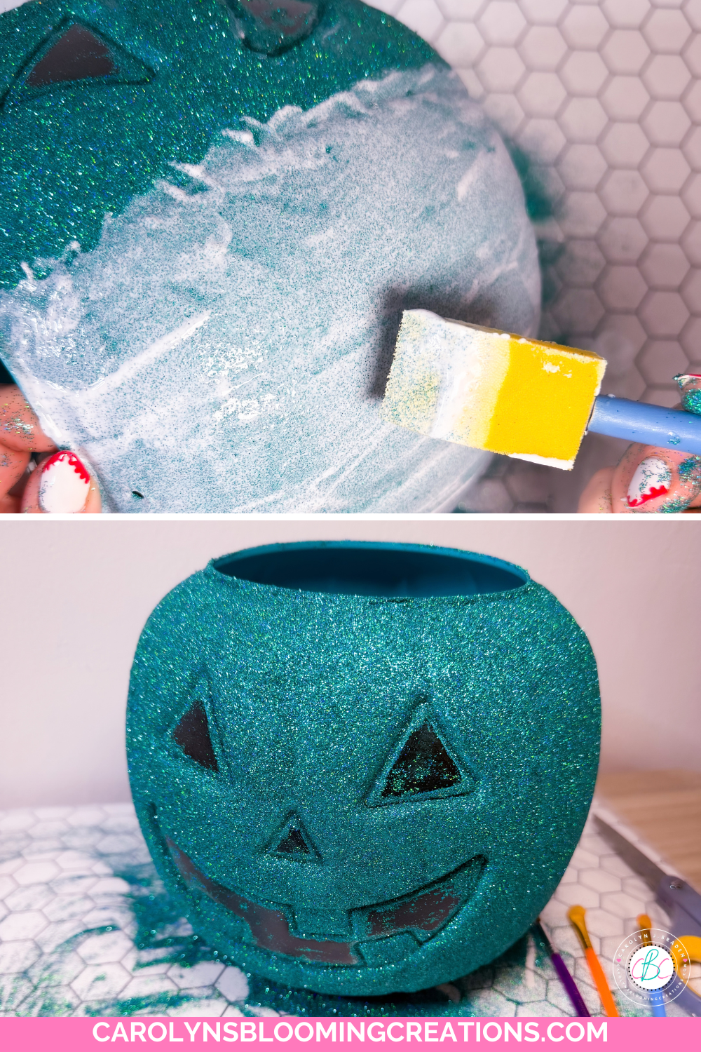 Easy DIY Halloween Pumpkin Bucket Craft