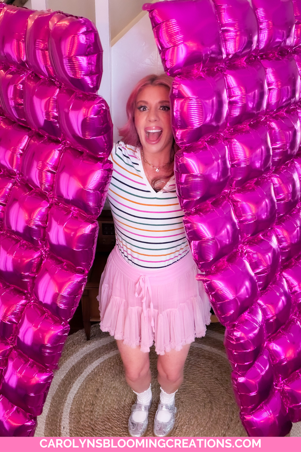 Under $20 Birthday Party Decor Idea Balloon Wall