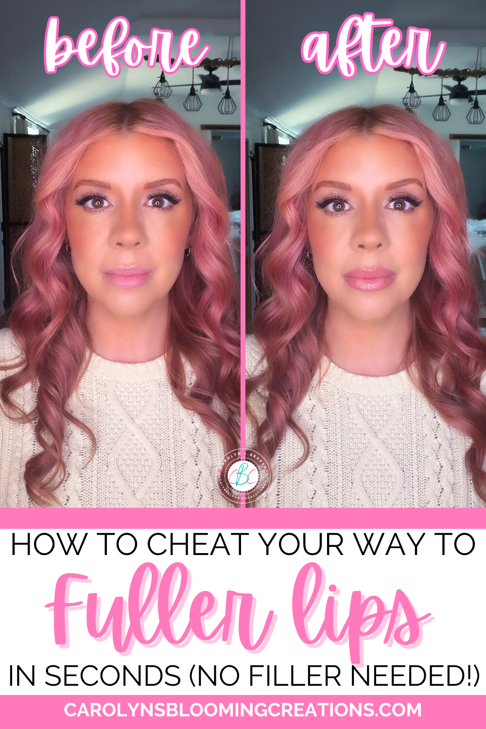How to Cheat Your Way to Fuller Lips in Seconds (No Filler Needed!)