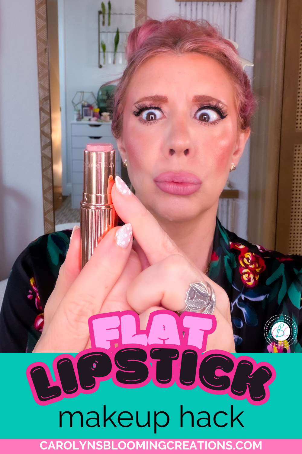 Carolyn Braden's Travel Makeup Hack: Carry Multiple Lipsticks in One Compact Palette