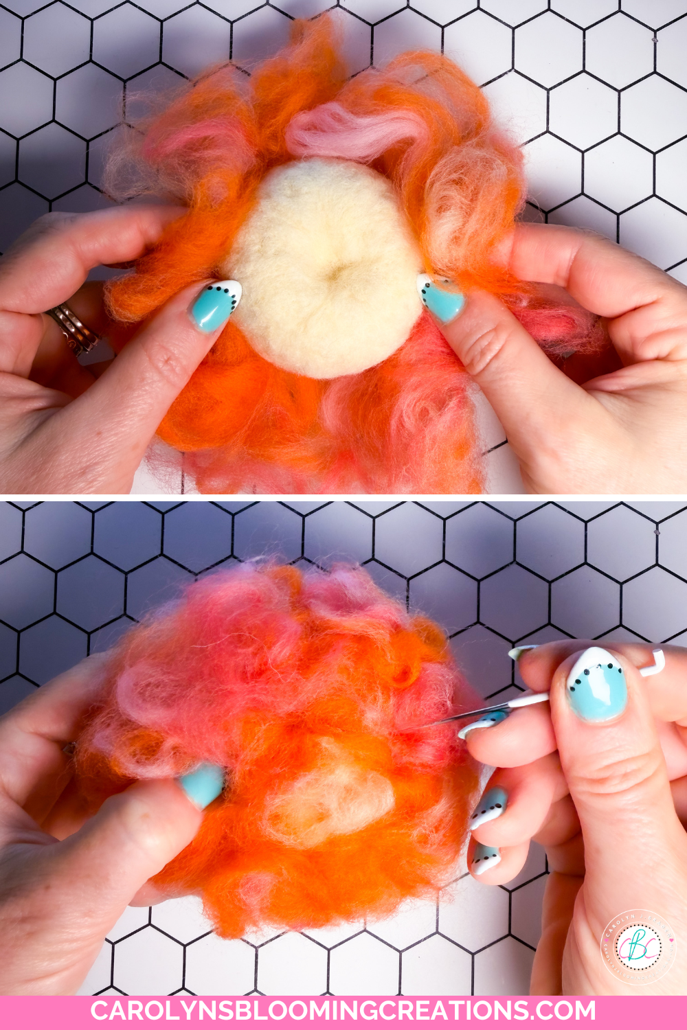Handmade Needle Felted Pumpkin for Cute Fall Decor