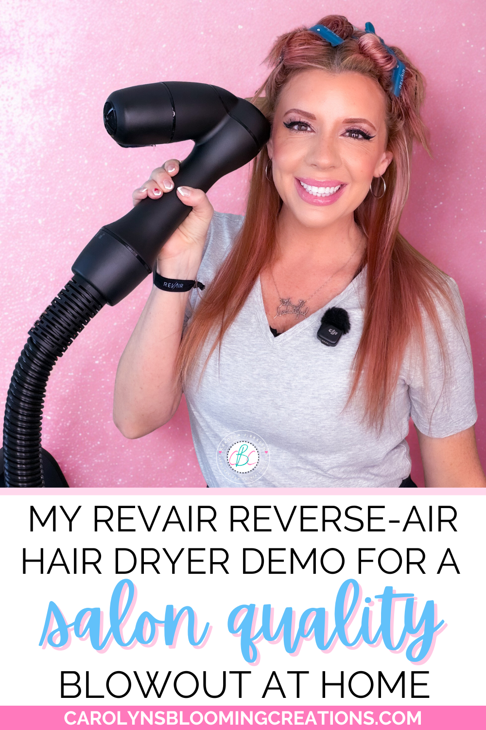 My REVAIR Reverse-Air Hair Dryer Demo: A Salon-Quality Blowout at Home (70% Faster Dry Time!)