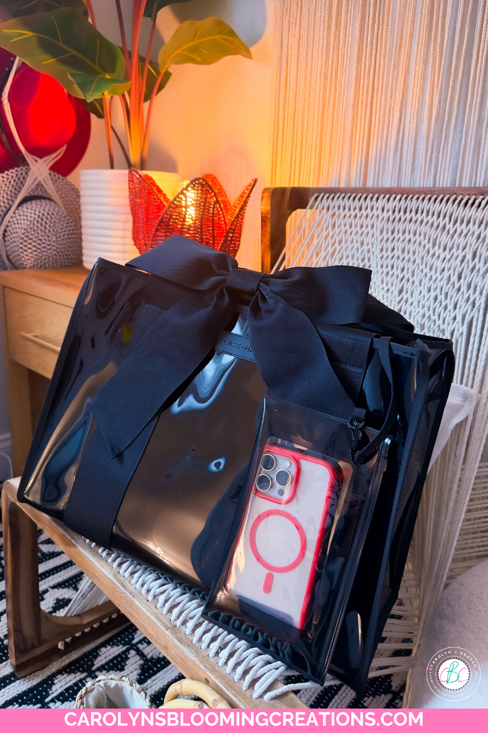 Case Mate Jelly Tote Review and phone holder