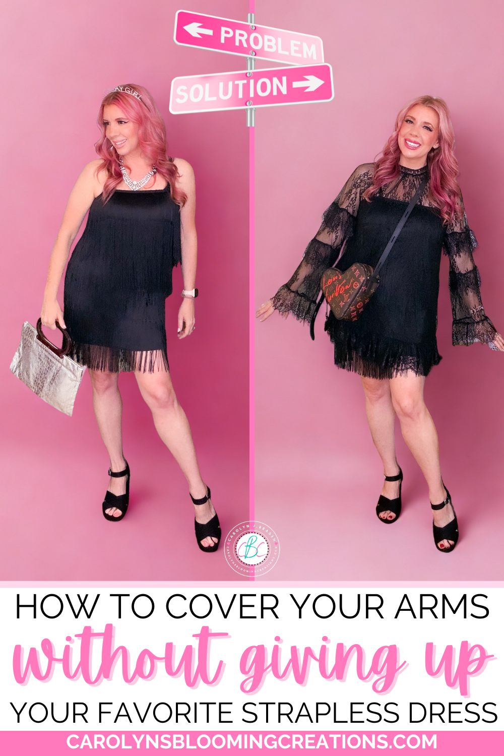 How to Cover Your Arms Without Giving Up Your Favorite Strapless Dress