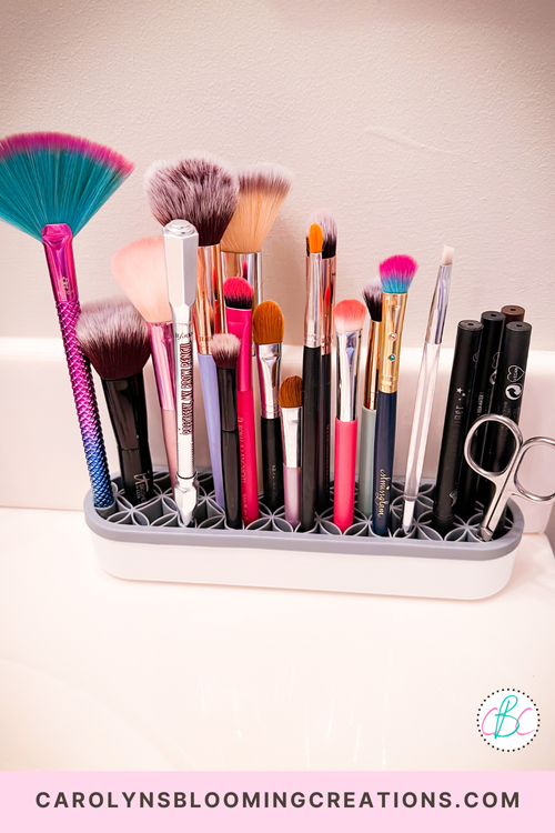 The Best Way to Store Makeup Brushes — DIY Home Improvements Carolyn's Blooming Creations