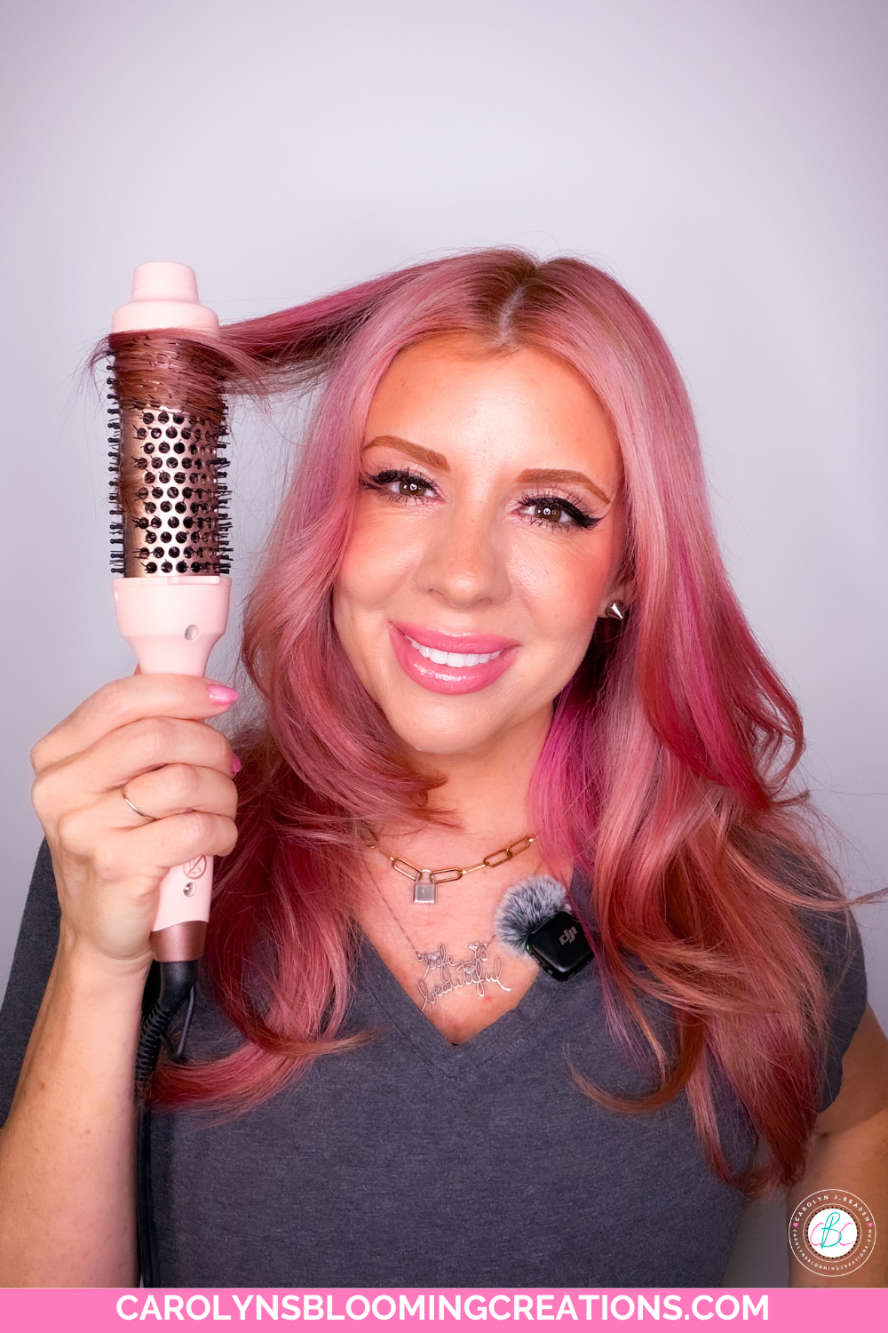 Thermal Hair Brush Tutorial by Carolyn Braden