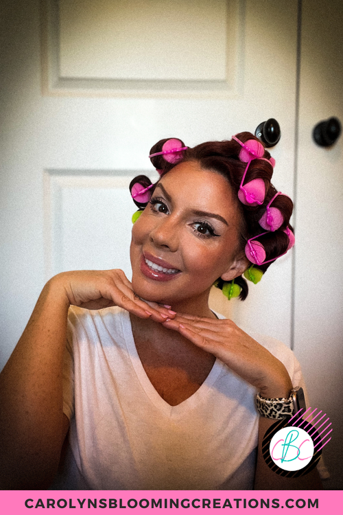 How To Use Sponge Rollers for Big Hair — DIY Home Improvements Carolyn