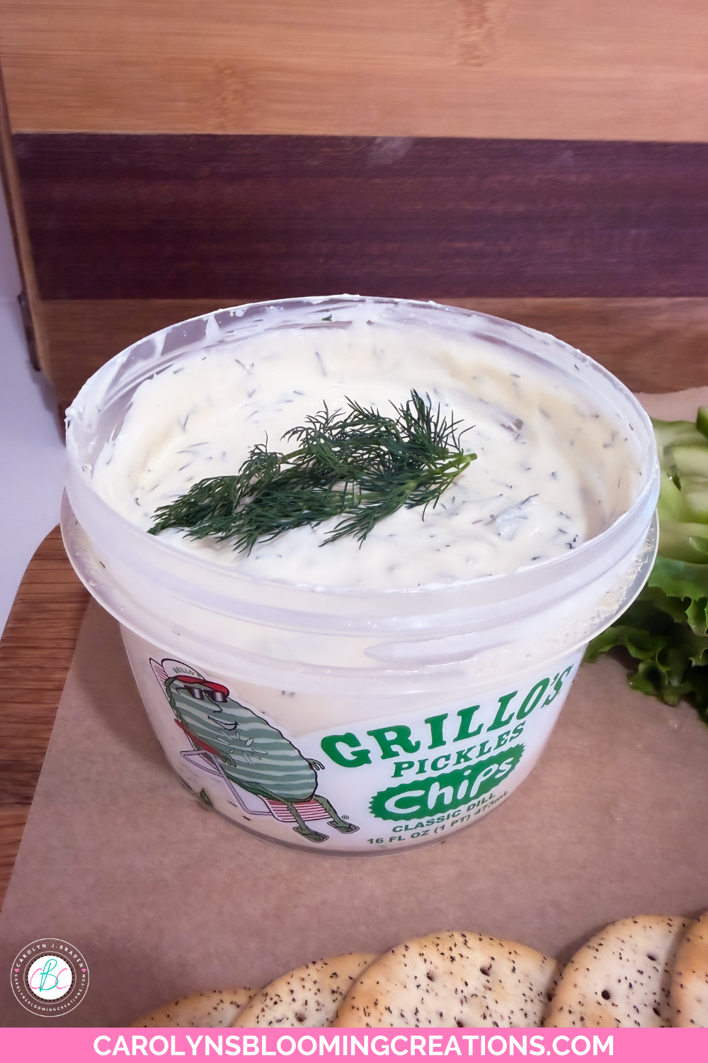 grillo's pickle dip recipe