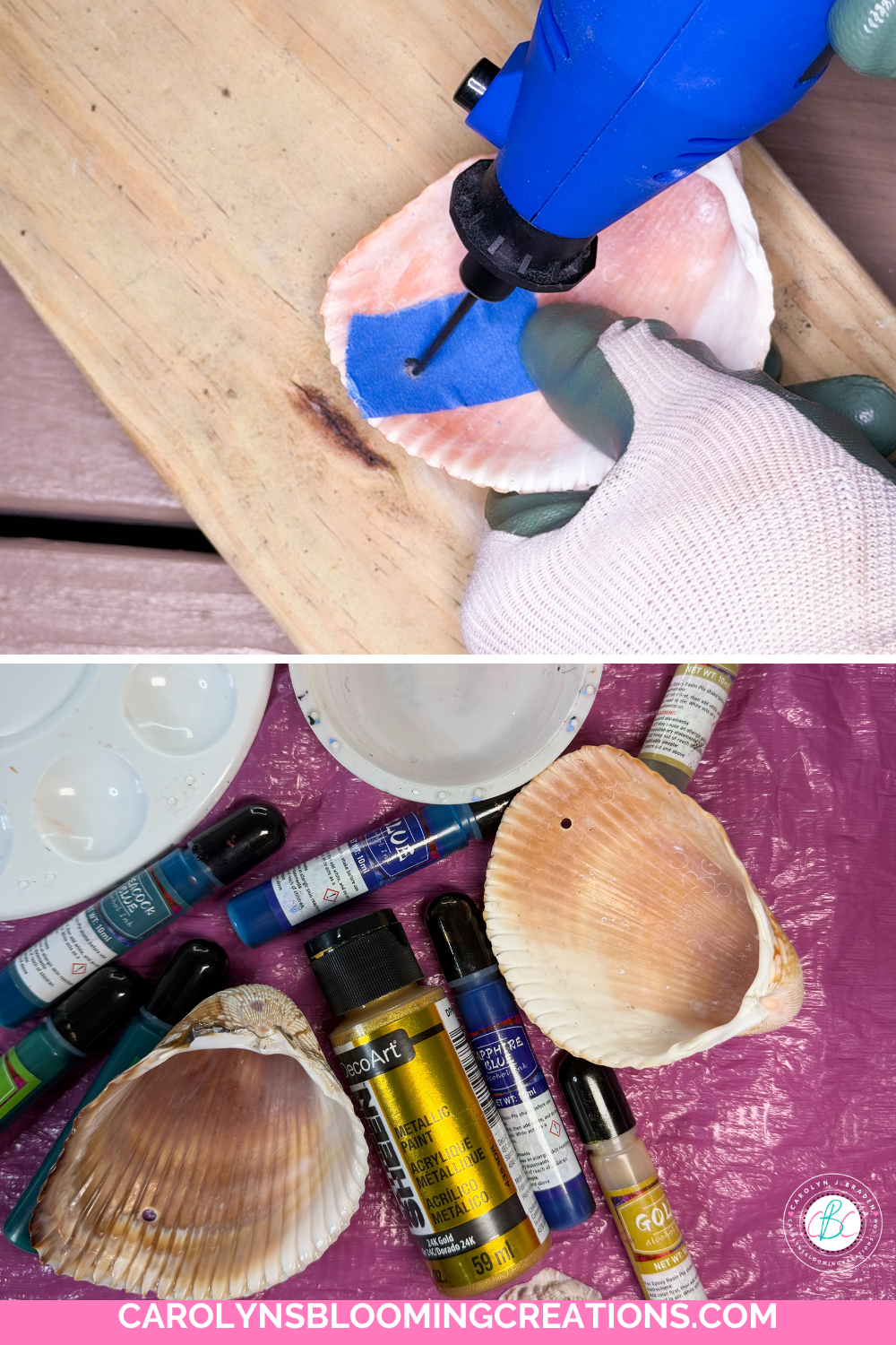 This Easy Alcohol Ink Seashell DIY Makes the Prettiest Handmade Gifts