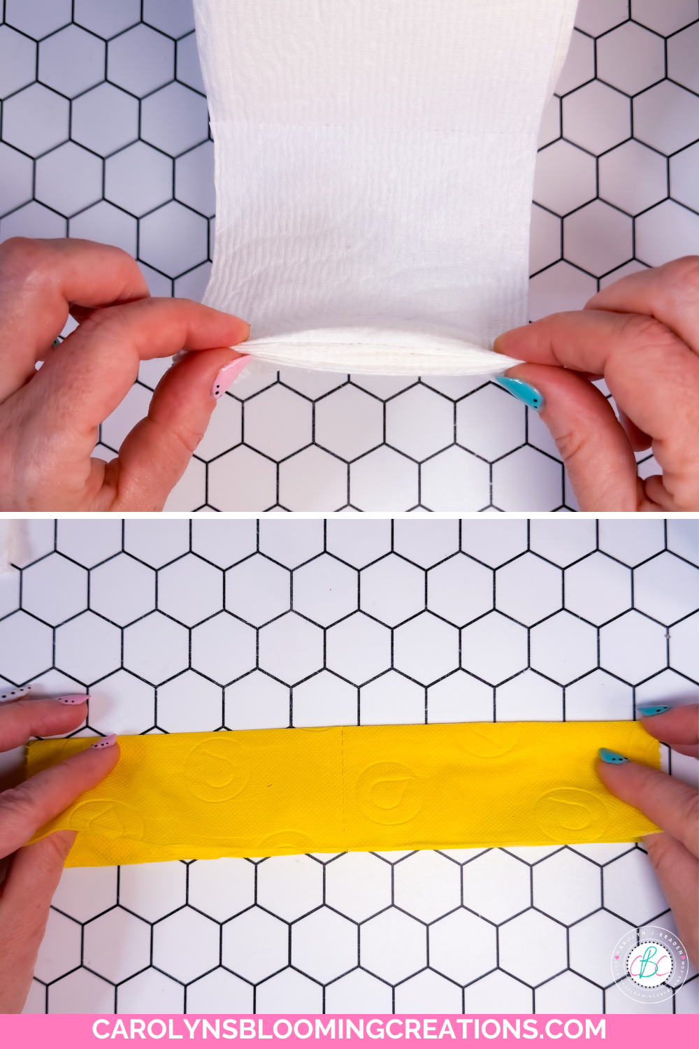 How to Fold a Butterfly from Toilet Paper