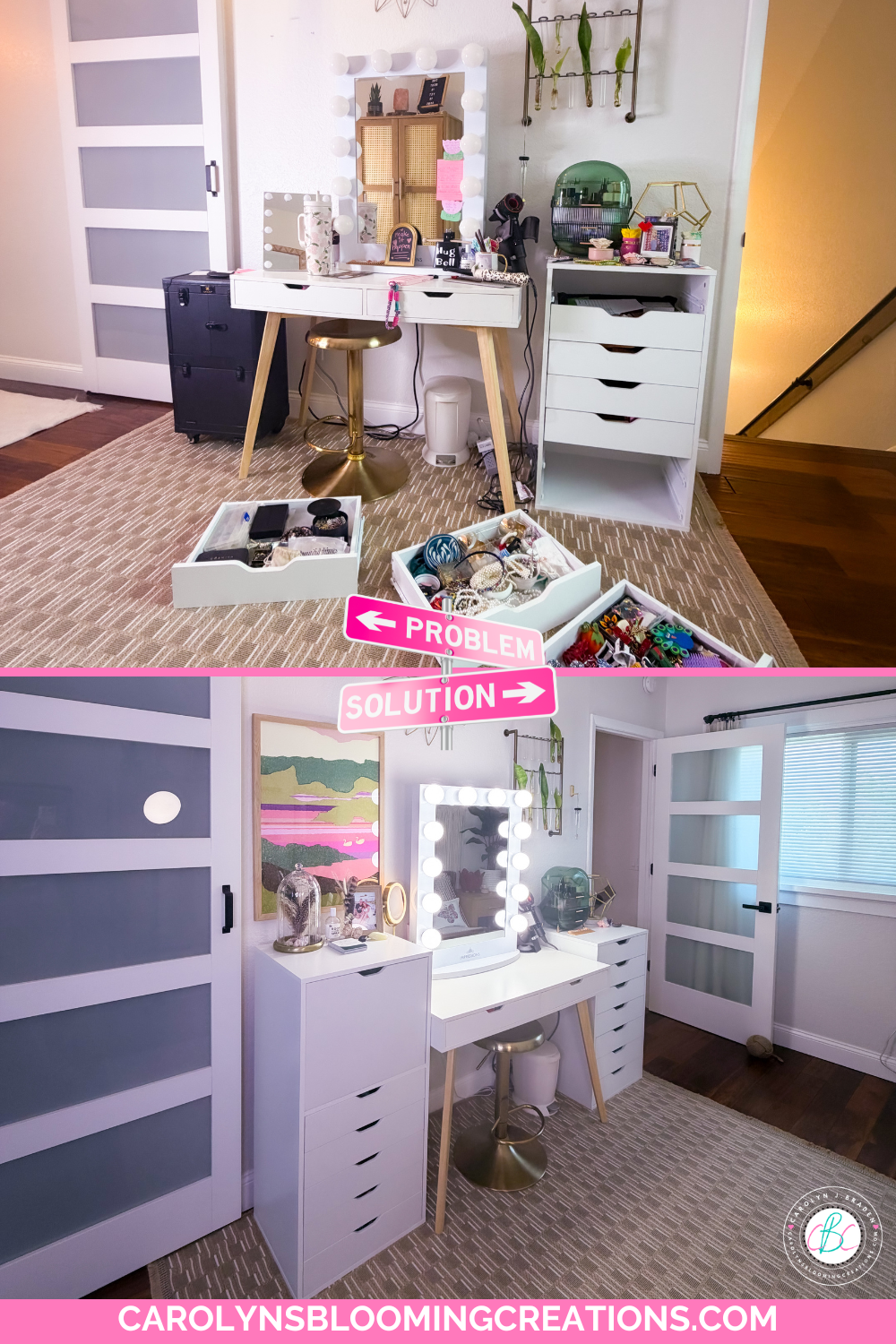 Makeup Vanity Organization Ideas for a Beautiful Beauty Room