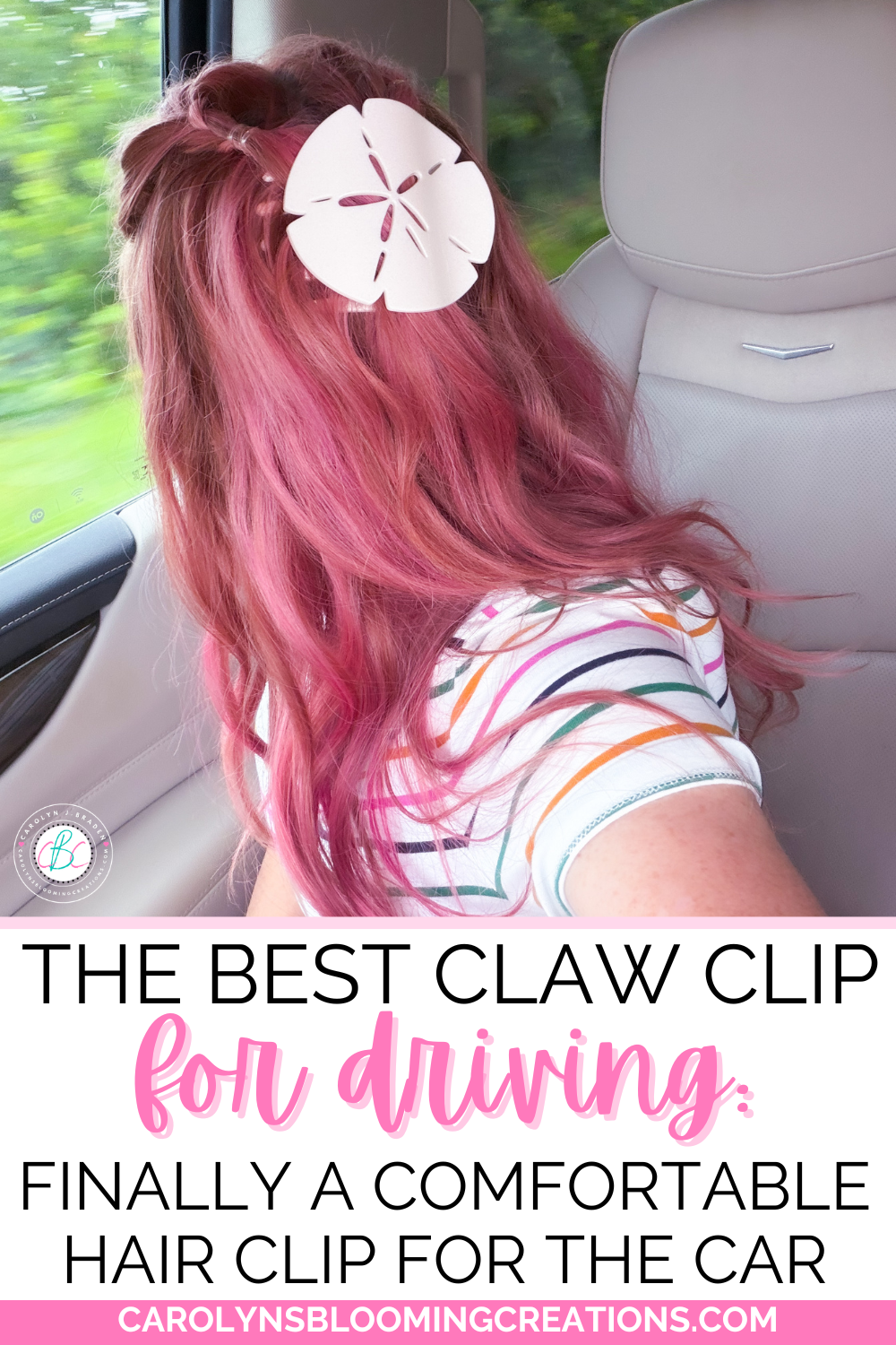 The Best Flat Claw Clip for Driving: Finally a Comfortable Hair Clip for the Car