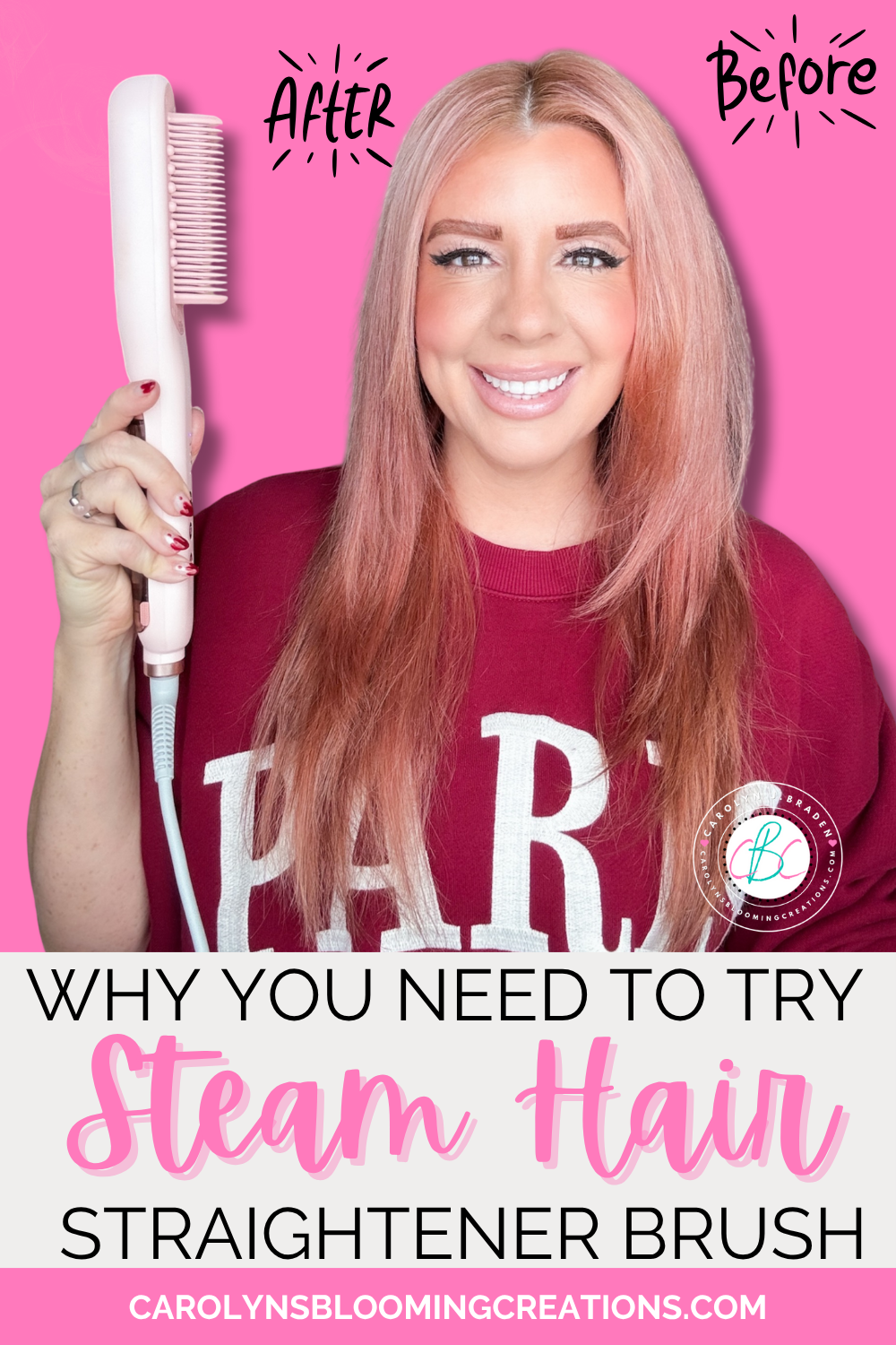 Why You Need to Try a Steam Hair Straightener Brush 