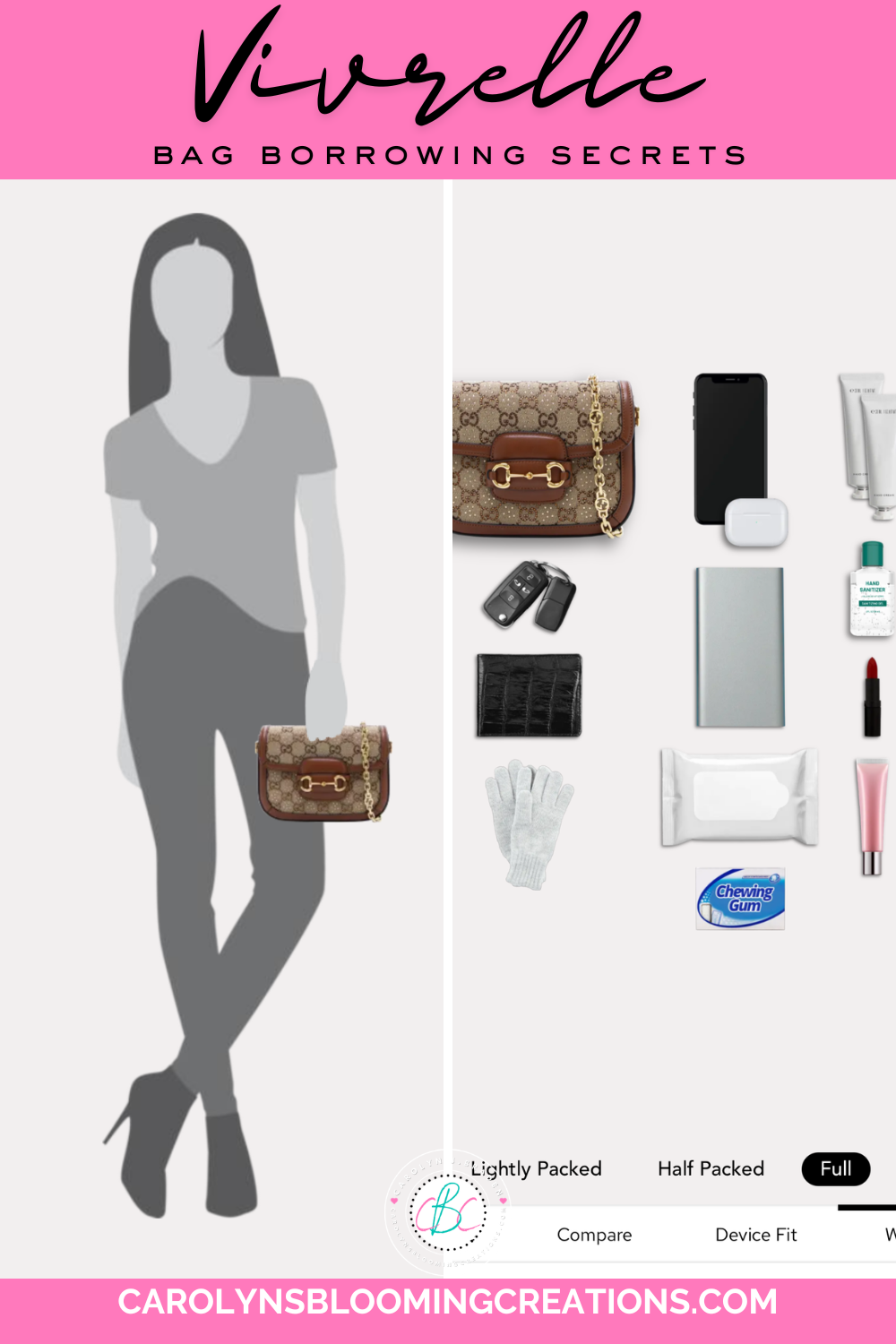 Vivrelle Luxury Bag Borrow Review by Carolyn Braden