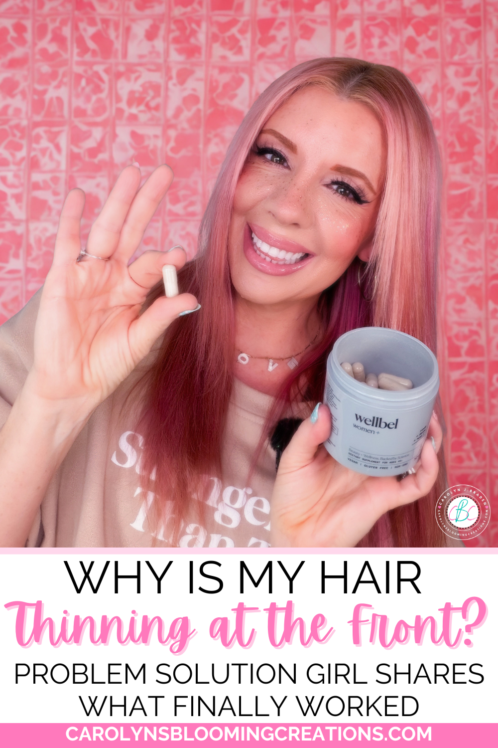 Why Is My Hair Thinning at the Front? Problem Solution Girl Shares What Finally Worked