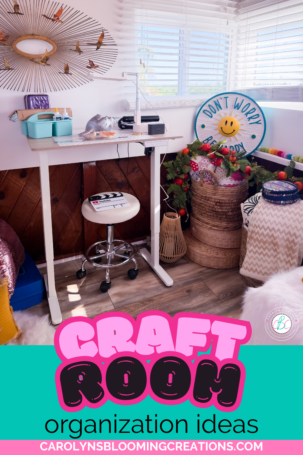 Functional Craft Room Makeover for More Creative Workspace