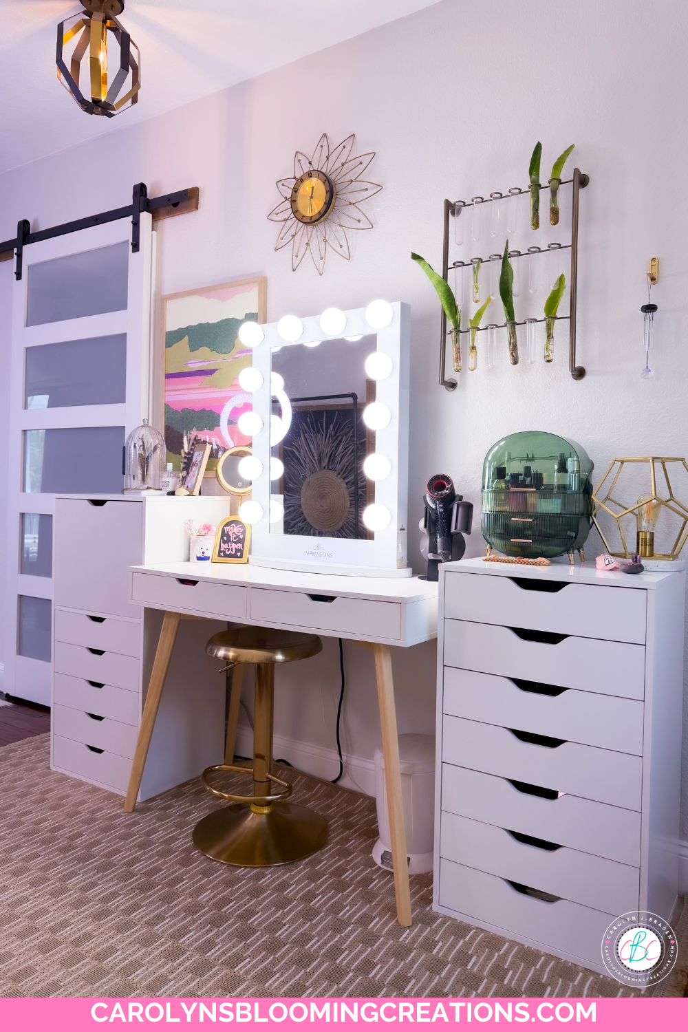 Small Bedroom Vanity Organization Ideas That Maximize Storage