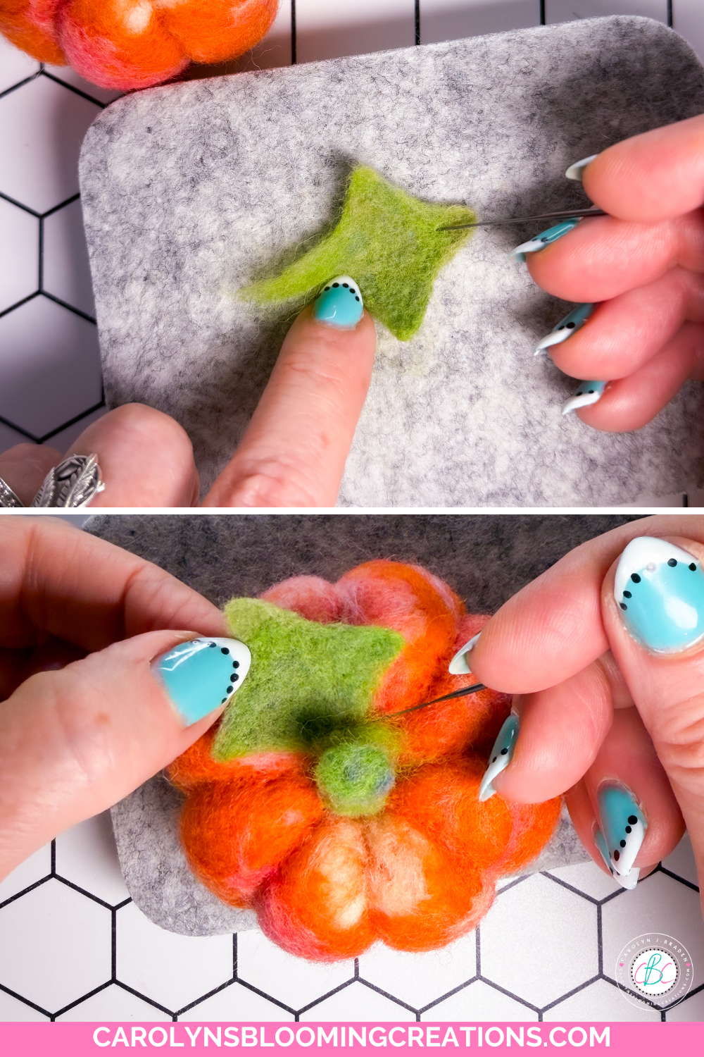 A Beginner Needle Felting Project to Try This Fall