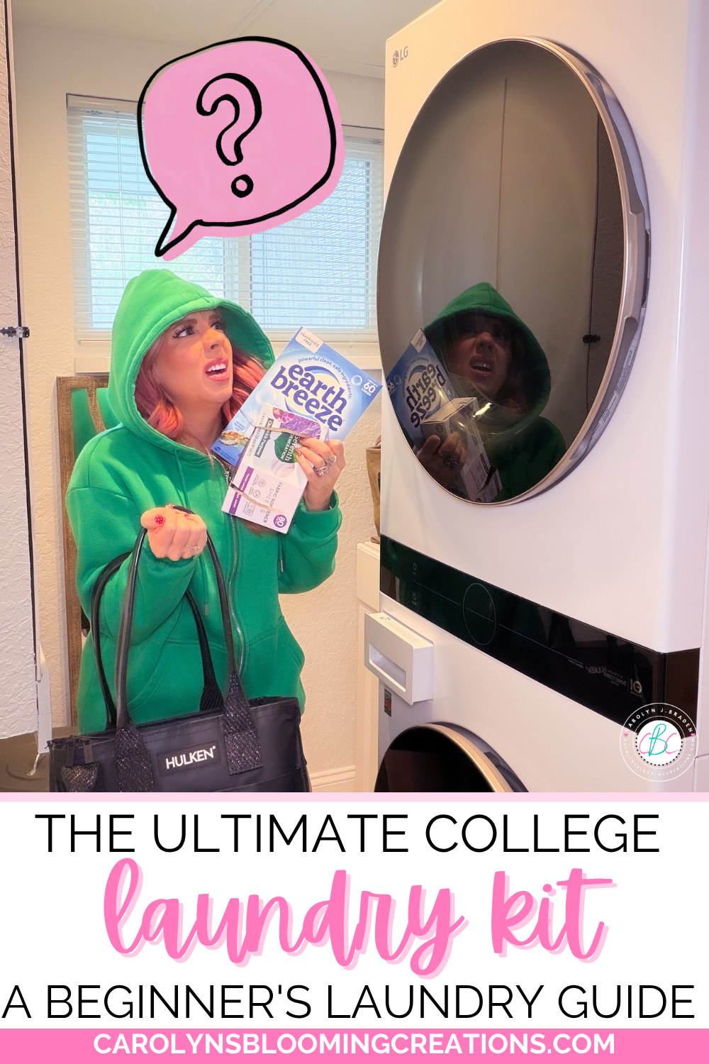 The Ultimate College Laundry Kit: A Beginner's Laundry Guide + Why I Chose a Personalized Hulken®