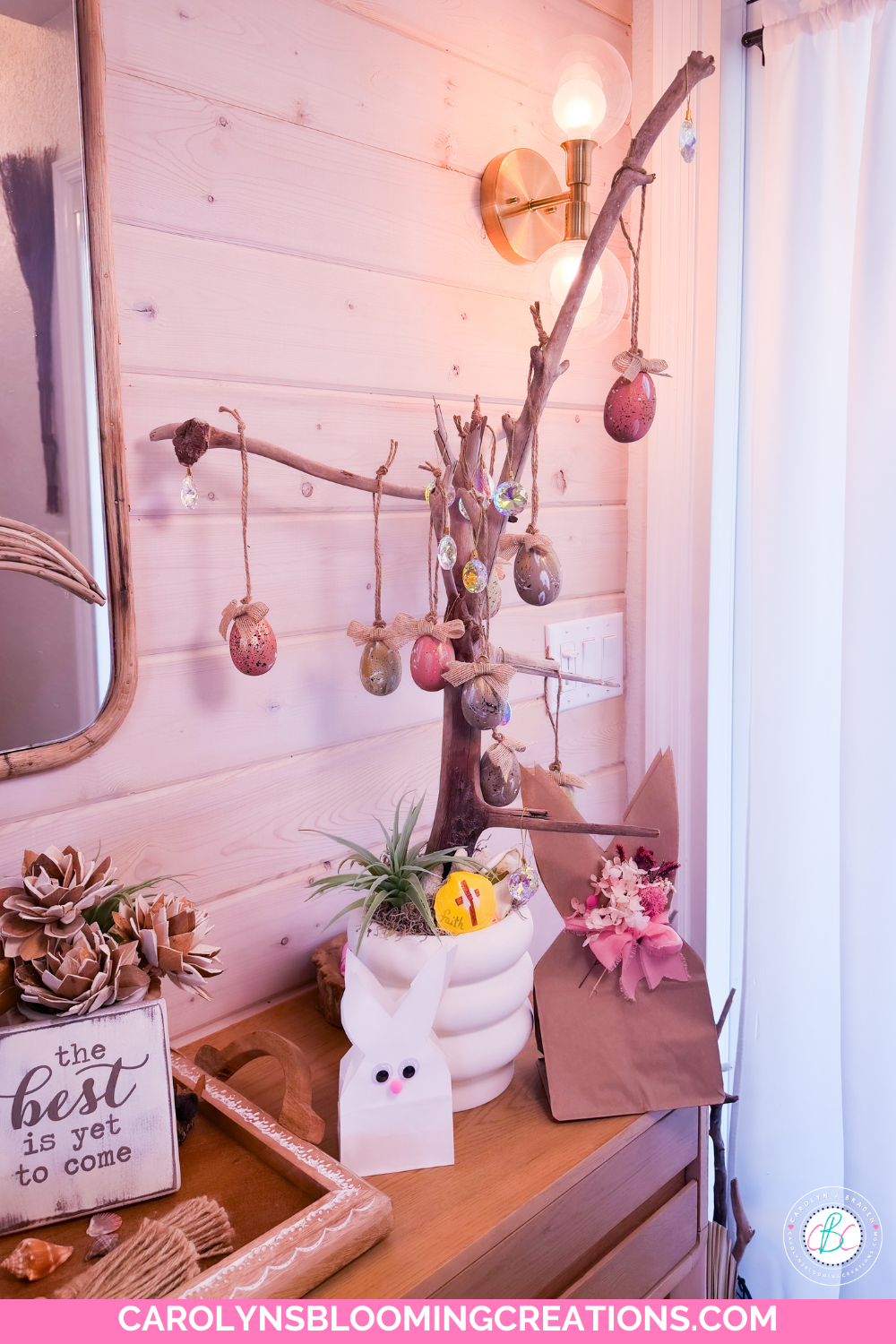 plastic easter egg makeove